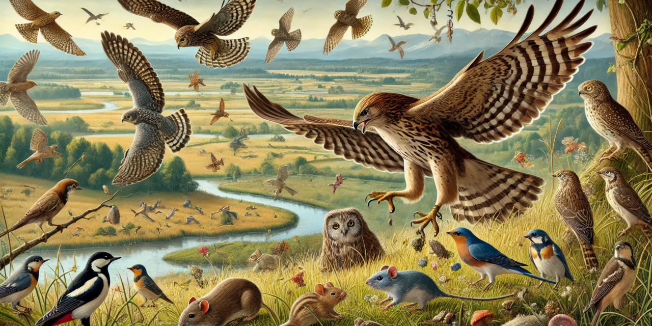 Le rôle crucial des oiseaux dans la régulation des populations de rongeurs : 7 façons dont ils maintiennent l’équilibre de l’écosystème